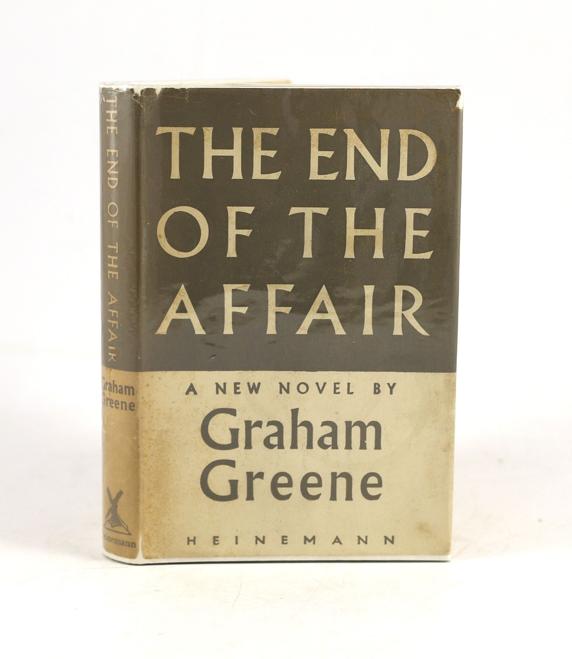Greene Graham - The End of The Affair. 1st ed. original cloth with unclipped d/j. 8vo. William Heinemann Ltd, London, 1951.